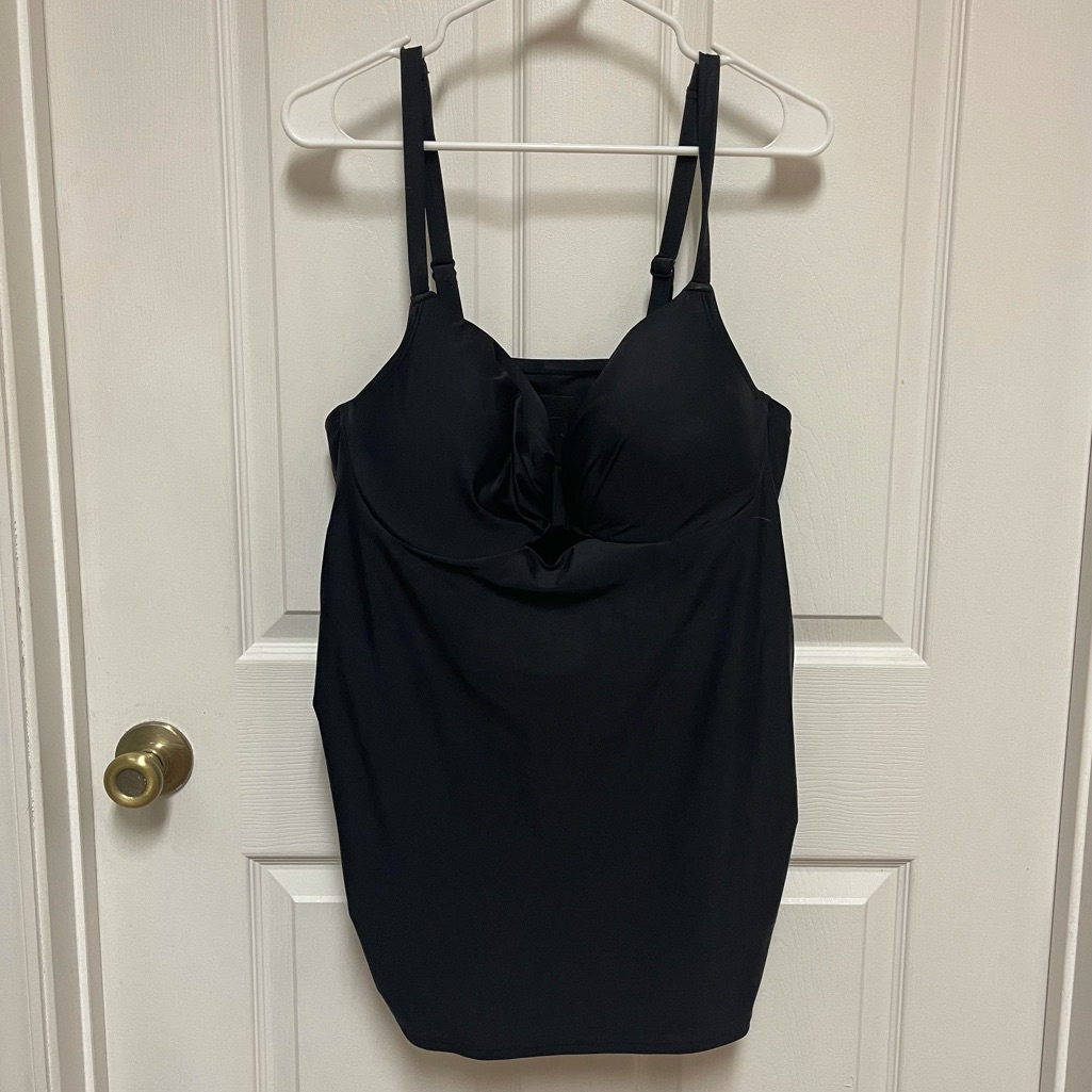 Cacique Underwire Swim Top Bra Size